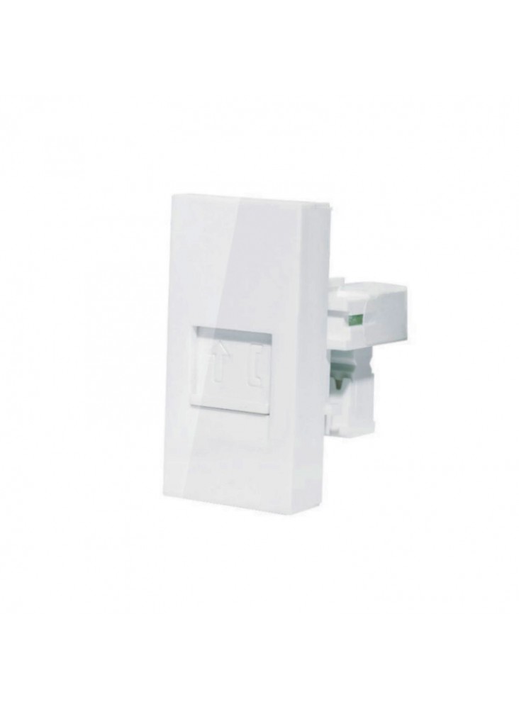 Livolo - Gdniazdo telefoniczne | Biały