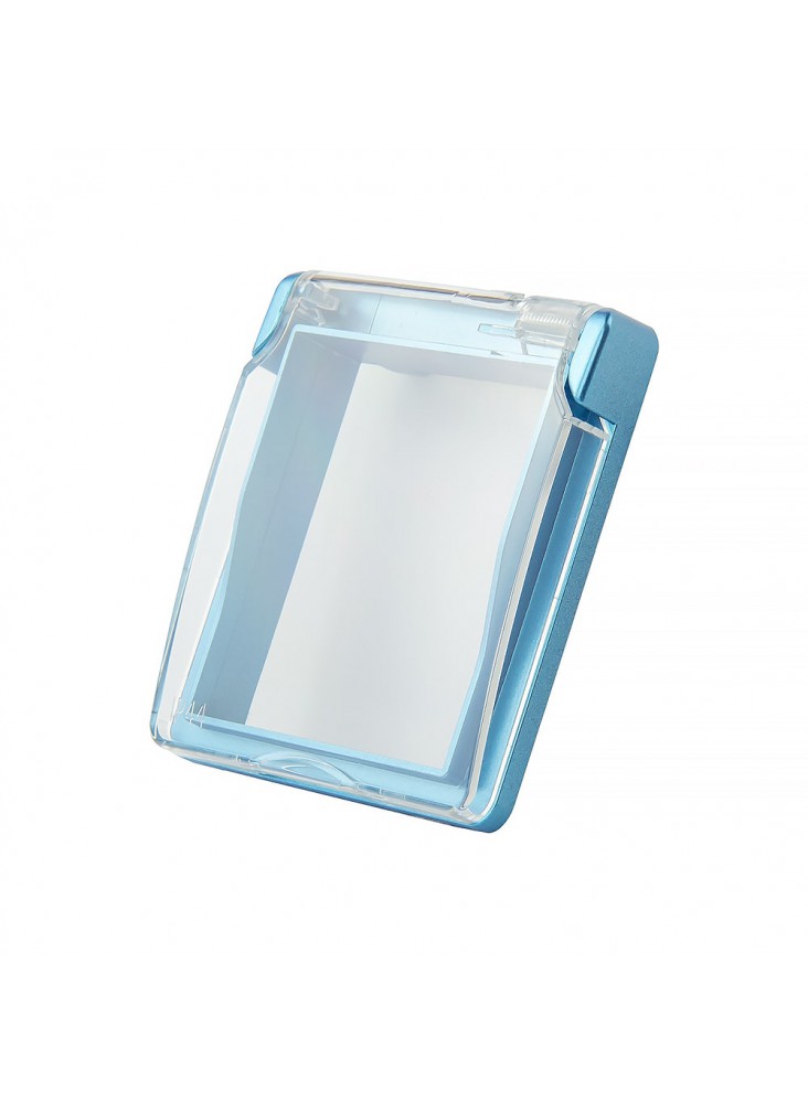 Nakładka bryzgoszczelna na gniazdo LIVOLO | Niebieski