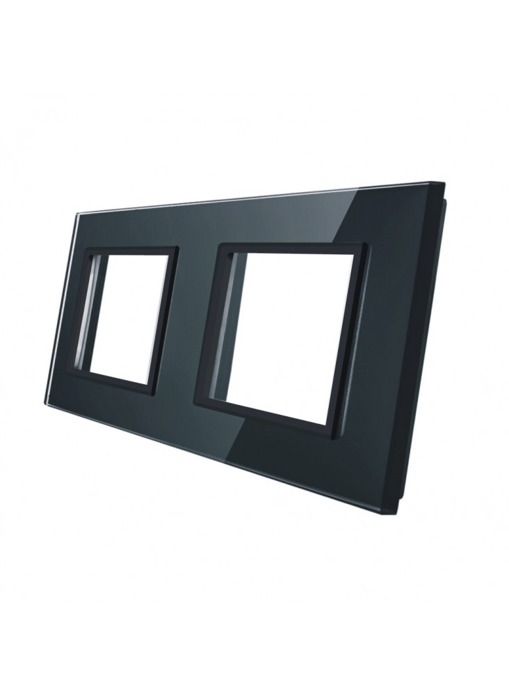 Podwójna ramka szklana GPF-2 | Czarny
